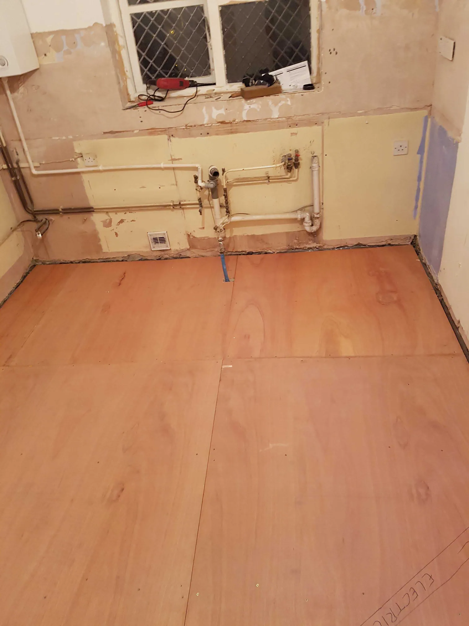 Kitchen Stage 2 Before D